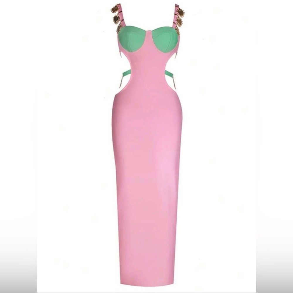 Cleopatra Color Block Maxi Dress. Simply gorgeous 👑💣🔥